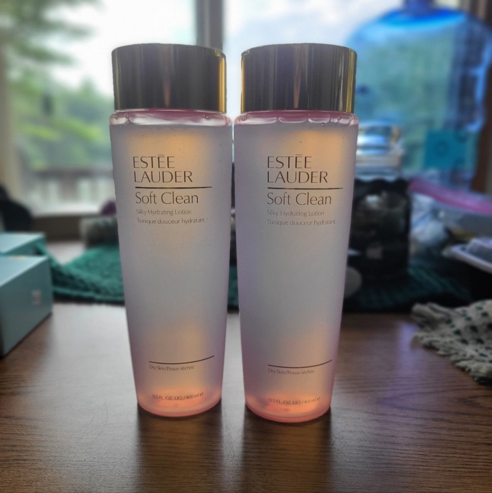 Estee Lauder Lot, Soft Clean and Perfectly Clean Unopened bottles x2 each